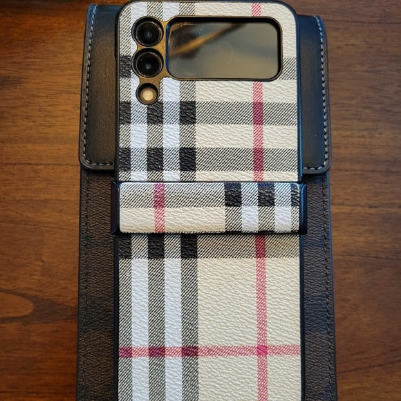 NWOT COACH North South Phone Crossbody Signature Canvas Black/Brown NO STRAP - Picture 6 of 7